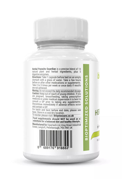 BiOptimizers - Herbal Parasite Guardian - 90 Caps