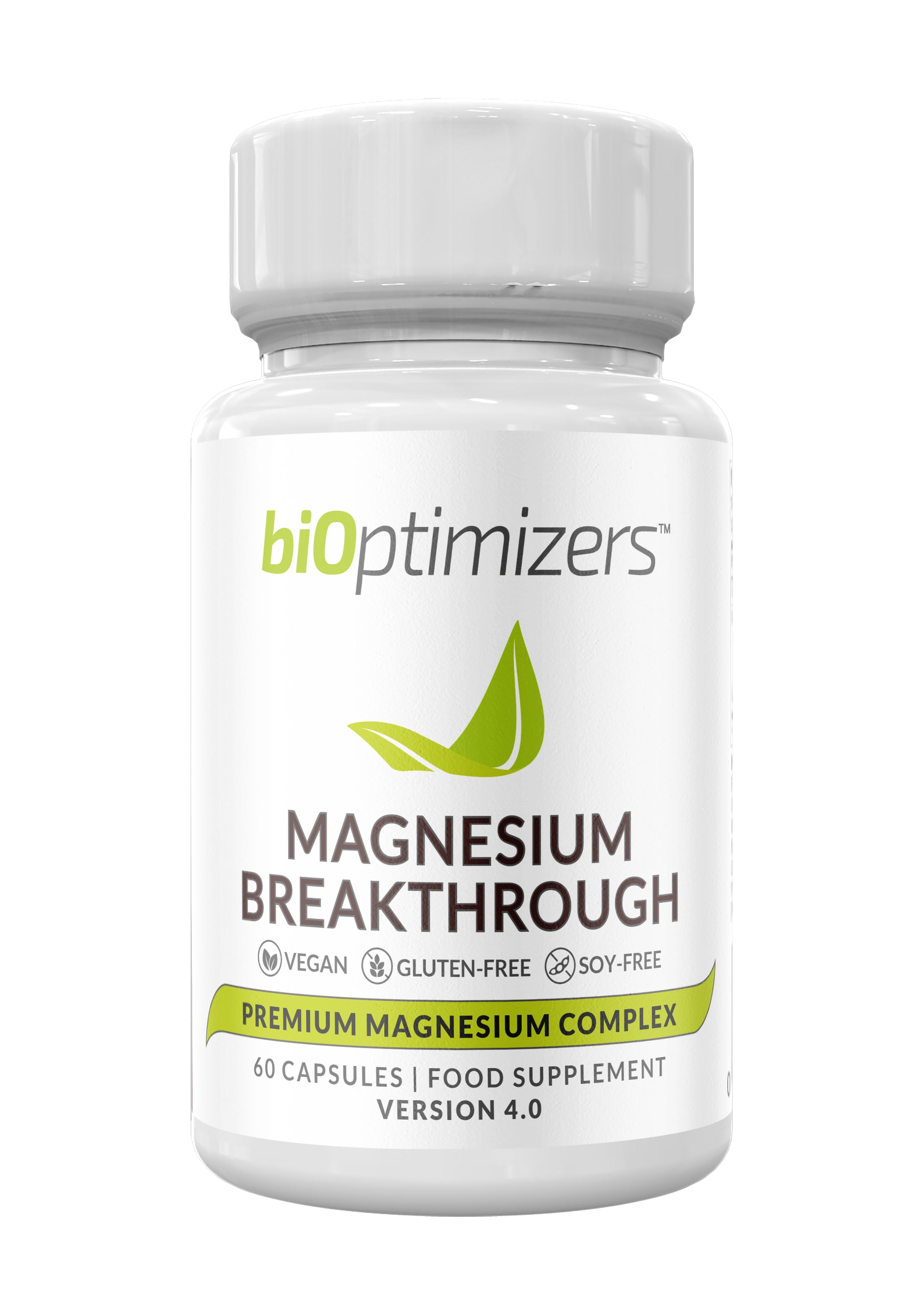 BiOptimizers Magnesium Breakthrough 60 Caps Red23 Elite Health