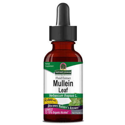Nature's Answer - Mullein Leaf Liquid Extract 30ml