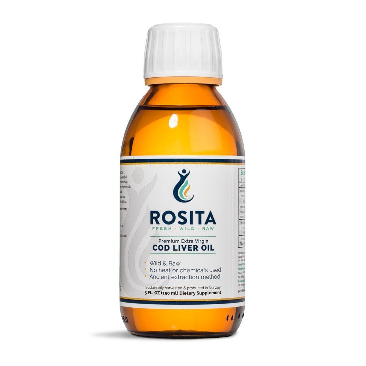 Rosita Extra Virgin Cod Liver Oil 150ml Box of 3