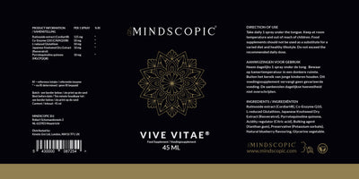 Mindscopic - Vive Vitae Spray 45ml