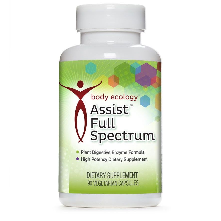 Body Ecology - Assist Full Spectrum Digestive Enzymes 90 Caps