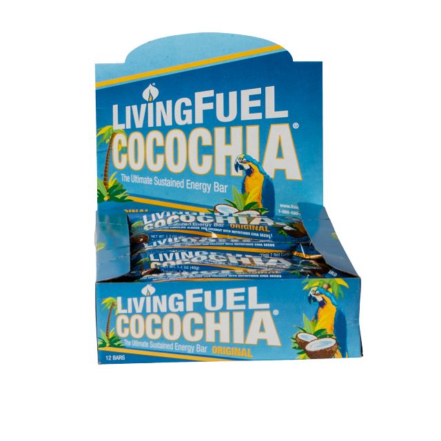 Living Fuel CocoChia Original Bar Box of 12