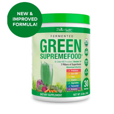 Divine Health - Organic Fermented Green Supremefood 240g