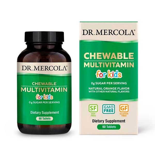 Dr Mercola - Chewable Multivitamin for Kids 60 Tabs