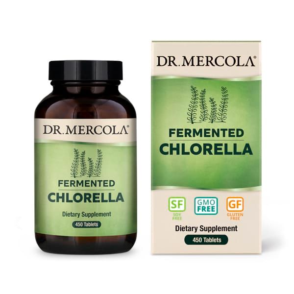 Dr Mercola - Fermented Chlorella 450 Tabs