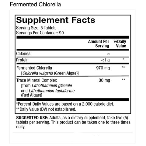 Dr Mercola - Fermented Chlorella 450 Tabs