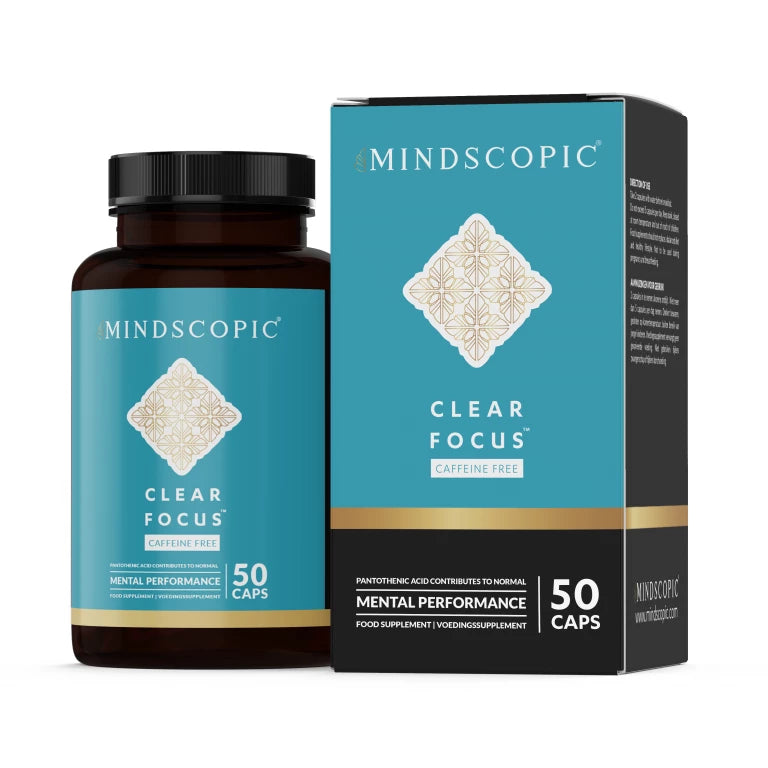 Mindscopic - Clear Focus - Caffeine Free 50Caps