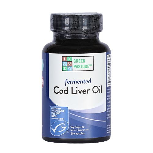 Blue Ice Fermented Cod Liver Oil 120 Caps