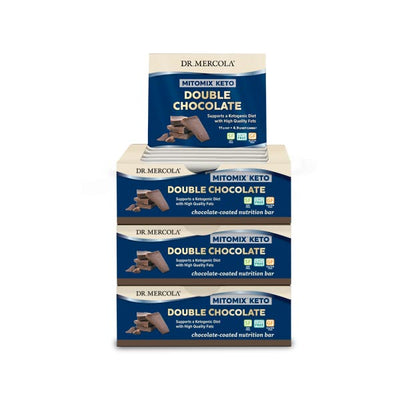 Dr Mercola - MITOMIX® KETO Bars - Double Chocolate Box of 12