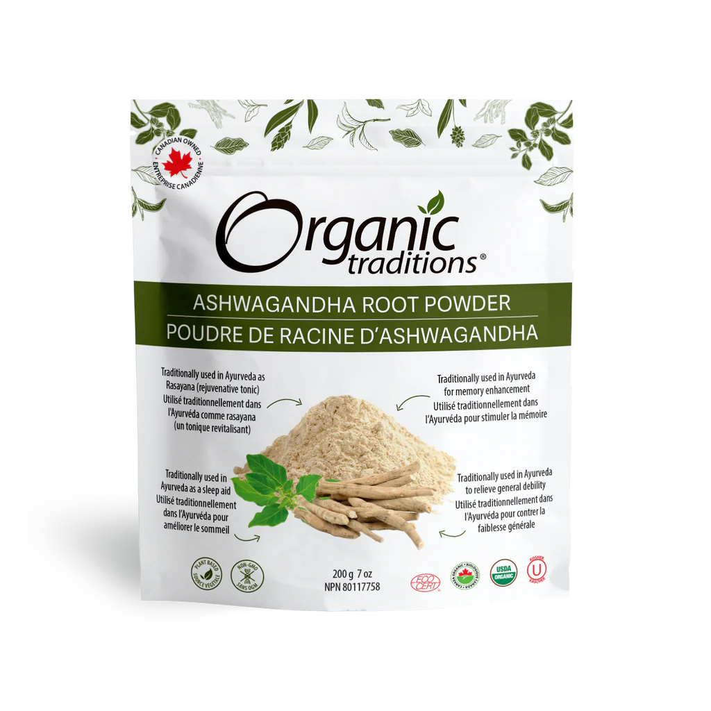 Organic Traditions - Organic Ashwagandha Powder 200g