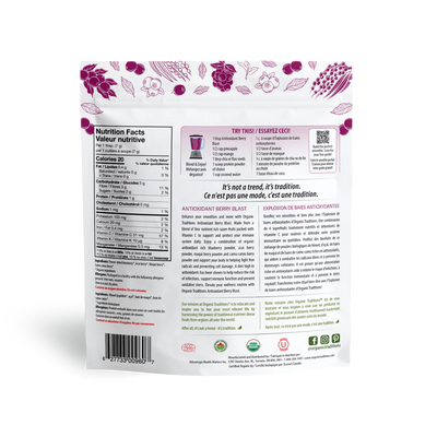 Organic Traditions - Organic Antioxidant Berry Blast 100g