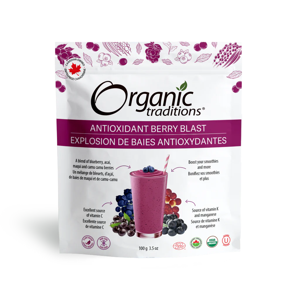 Organic Traditions - Organic Antioxidant Berry Blast 100g
