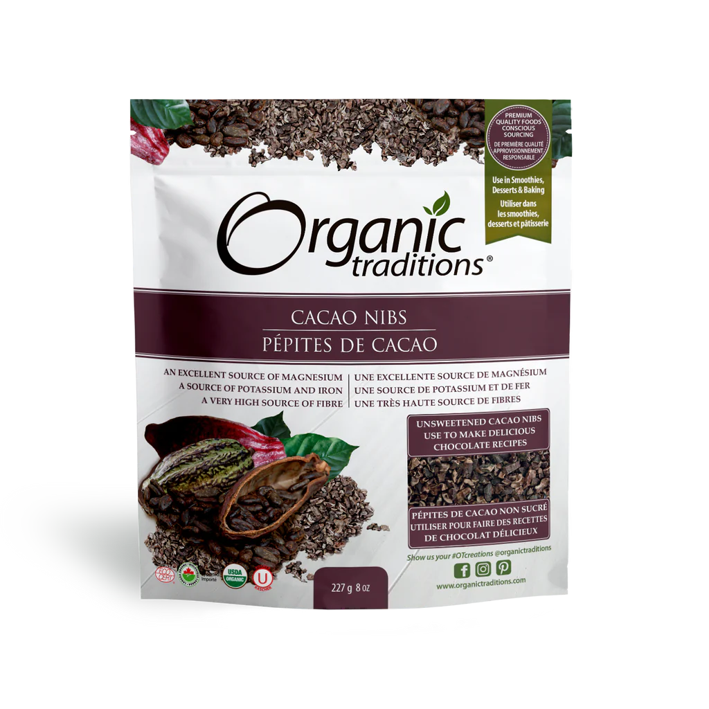 Organic Traditions - Organic Cocao Nibs 454g