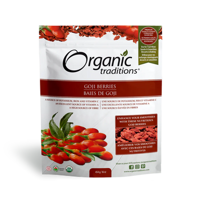 Organic Traditions - Organic Goji Berries 454g