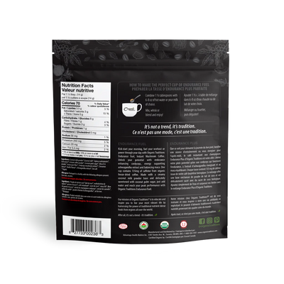 Organic Traditions - Organic Endurance Fuel Mushroom Coffee 140g