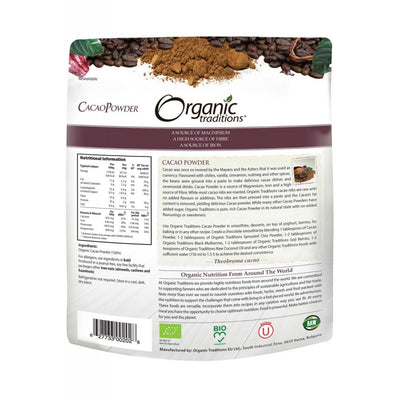 Organic Traditions - Organic Cocao Powder 400g